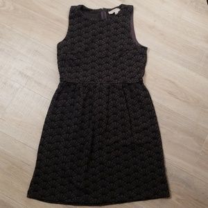 LOFT 0P Knit fitted knee length